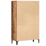 vidaXL Dulap înalt, lemn vechi, 70x31x115 cm, lemn compozit vidaXL Dulap înalt, lemn vechi, 70x31x115 cm, lemn compozit