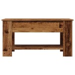 vidaXL Măsuță de cafea, Lemn vechi, 101x49x52 cm, lemn prelucrat vidaXL Măsuță de cafea, Lemn vechi, 101x49x52 cm, lemn prelucrat