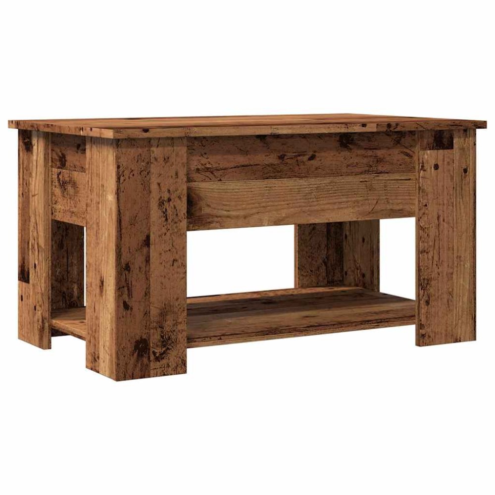 vidaXL Masuta de cafea Lemn vechi 79x49x41 cm Lemn prelucrat