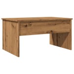 vidaXL Măsuță cafea, stejar artizanal, 80x50,5x41,5 cm, lemn prelucrat vidaXL Măsuță cafea, stejar artizanal, 80x50,5x41,5 cm, lemn prelucrat