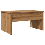 vidaXL Măsuță cafea, stejar artizanal, 80x50,5x41,5 cm, lemn prelucrat vidaXL Măsuță cafea, stejar artizanal, 80x50,5x41,5 cm, lemn prelucrat