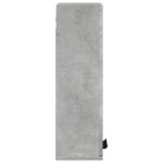 vidaXL Dulap de baie montat pe perete, gri beton, 32x20x67 cm
