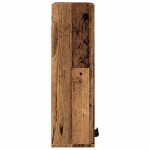 vidaXL Dulap de baie montat pe perete, lemn vechi, 32x20x67 cm