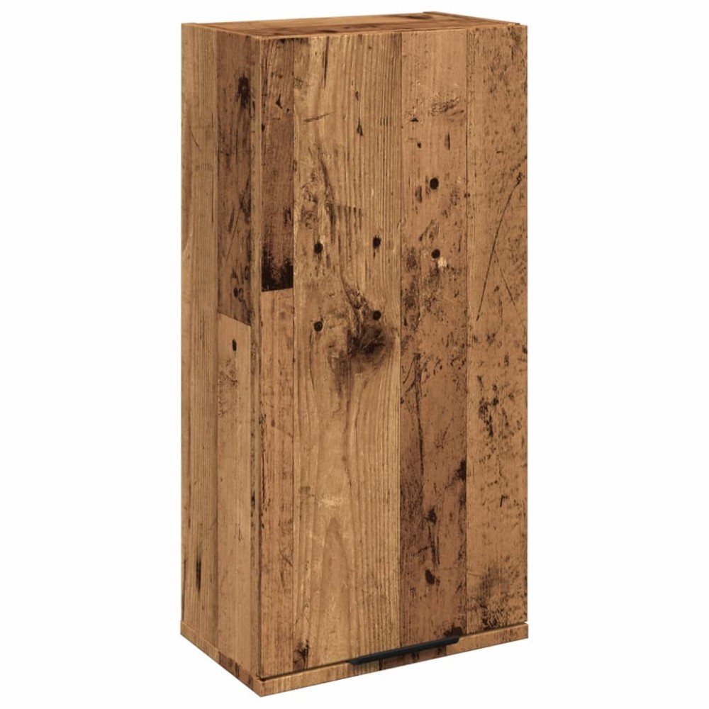 vidaXL Dulap de baie montat pe perete, stejar artizanal, 32x20x67 cm