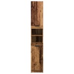 vidaXL Dulap de baie, lemn vechi, 32x34x188,5 cm, lemn prelucrat vidaXL Dulap de baie, lemn vechi, 32x34x188,5 cm, lemn prelucrat
