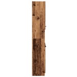 vidaXL Dulap de baie, lemn vechi, 32x34x188,5 cm, lemn prelucrat vidaXL Dulap de baie, lemn vechi, 32x34x188,5 cm, lemn prelucrat