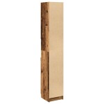 vidaXL Dulap de baie, lemn vechi, 32x34x188,5 cm, lemn prelucrat vidaXL Dulap de baie, lemn vechi, 32x34x188,5 cm, lemn prelucrat