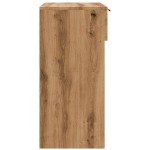 vidaXL Măsuță consolă, stejar artizanal,90x36x75 cm, lemn prelucrat vidaXL Măsuță consolă, stejar artizanal,90x36x75 cm, lemn prelucrat