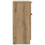 vidaXL Dulap, stejar artizanal, 30x30x70 cm, lemn prelucrat