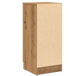 vidaXL Dulapuri, 2 buc., stejar artizanal, 30x30x70 cm, lemn compozit