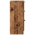 vidaXL Dulapuri, 2 buc., lemn vechi, 30x30x70 cm, lemn prelucrat