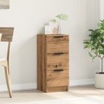 vidaXL Dulap, stejar artizanal, 30x30x70 cm, lemn prelucrat