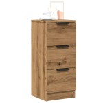 vidaXL Dulapuri, 2 buc., stejar artizanal, 30x30x70 cm, lemn compozit vidaXL Dulapuri, 2 buc., stejar artizanal, 30x30x70 cm, lemn compozit