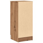 vidaXL Dulapuri, 2 buc., stejar artizanal, 30x30x70 cm, lemn compozit vidaXL Dulapuri, 2 buc., stejar artizanal, 30x30x70 cm, lemn compozit
