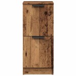 vidaXL Dulapuri, 2 buc., lemn vechi, 30x30x70 cm, lemn prelucrat