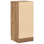 vidaXL Dulap, stejar artizanal, 30x30x70 cm, lemn prelucrat