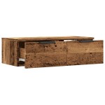vidaXL Dulap de perete, lemn vechi, 68x30x20 cm, lemn compozit vidaXL Dulap de perete, lemn vechi, 68x30x20 cm, lemn compozit