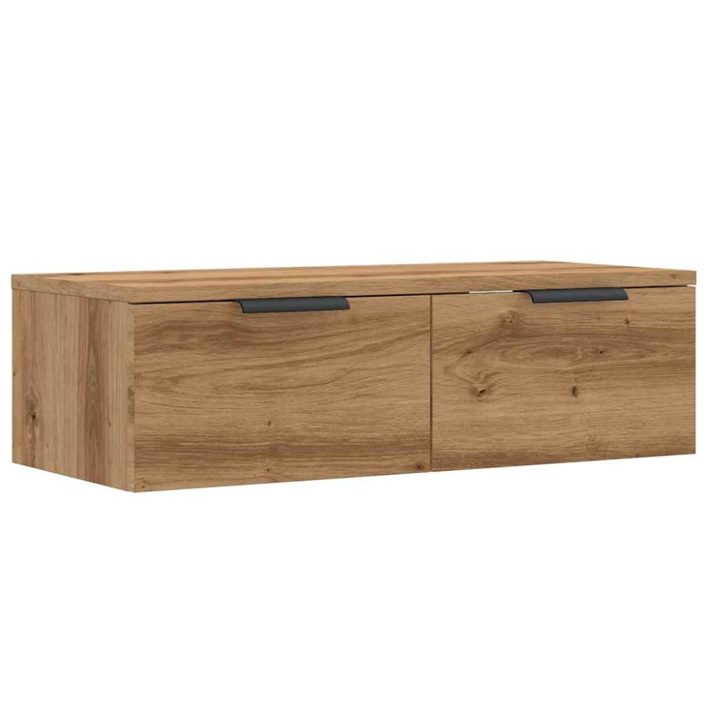 vidaXL Dulap de perete, stejar artizanal, 68x30x20 cm, lemn prelucrat
