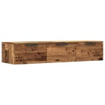 vidaXL Dulap de perete, Lemn vechi, 102x30x20 cm, lemn prelucrat