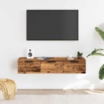 vidaXL Dulap de perete, Lemn vechi, 102x30x20 cm, lemn prelucrat