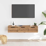vidaXL Dulap de perete, stejar artizanal, 60x31x60 cm, lemn prelucrat vidaXL Dulap de perete, stejar artizanal, 60x31x60 cm, lemn prelucrat