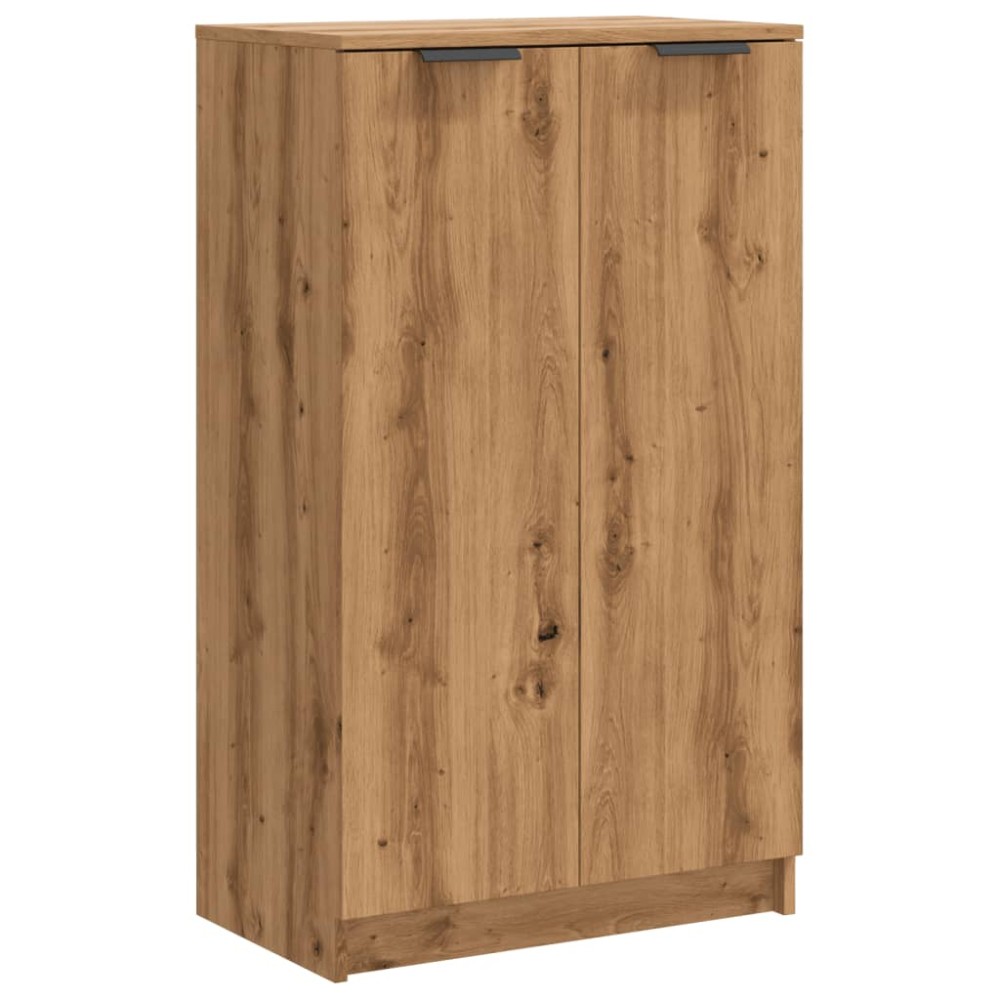 vidaXL Pantofar, stejar artizanal, 59x35x100,5 cm, lemn prelucrat