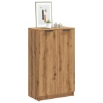 vidaXL Pantofar, stejar artizanal, 59x35x100,5 cm, lemn prelucrat vidaXL Pantofar, stejar artizanal, 59x35x100,5 cm, lemn prelucrat