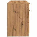 vidaXL Birou, stejar artizanal, 100x50x75 cm, lemn prelucrat