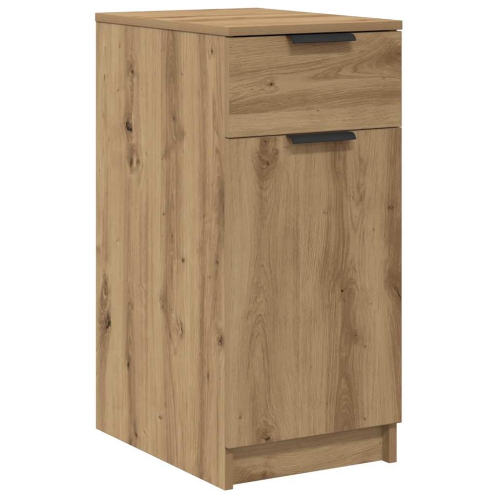 vidaXL Dulap de birou, stejar artizanal, 33x50x75 cm lemn prelucrat