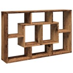 vidaXL Raft de perete din lemn vechi 85x16x52,5 cm din lemn prelucrat vidaXL Raft de perete din lemn vechi 85x16x52,5 cm din lemn prelucrat