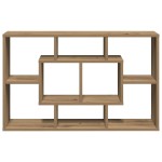 vidaXL Raft de perete, stejar artizanal, 85x16x52,5 cm, lemn prelucrat