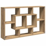vidaXL Raft de perete, stejar artizanal, 85x16x52,5 cm, lemn prelucrat