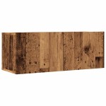 vidaXL Comodă TV de perete, 2 buc. lemn vechi, 80x30x30 cm