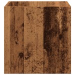 vidaXL Cutie de jardiniera din lemn vechi 40x40x40 cm lemn prelucrat