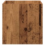 vidaXL Cutie de jardiniera din lemn vechi 40x40x40 cm lemn prelucrat