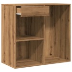 vidaXL Dulap de cosmetice Artisan Stejar 80x40x75 cm Lemn prelucrat vidaXL Dulap de cosmetice Artisan Stejar 80x40x75 cm Lemn prelucrat