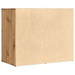 vidaXL Dulap de toaletă Stejar artizanal 80x40x65 cm Lemn prelucrat vidaXL Dulap de toaletă Stejar artizanal 80x40x65 cm Lemn prelucrat