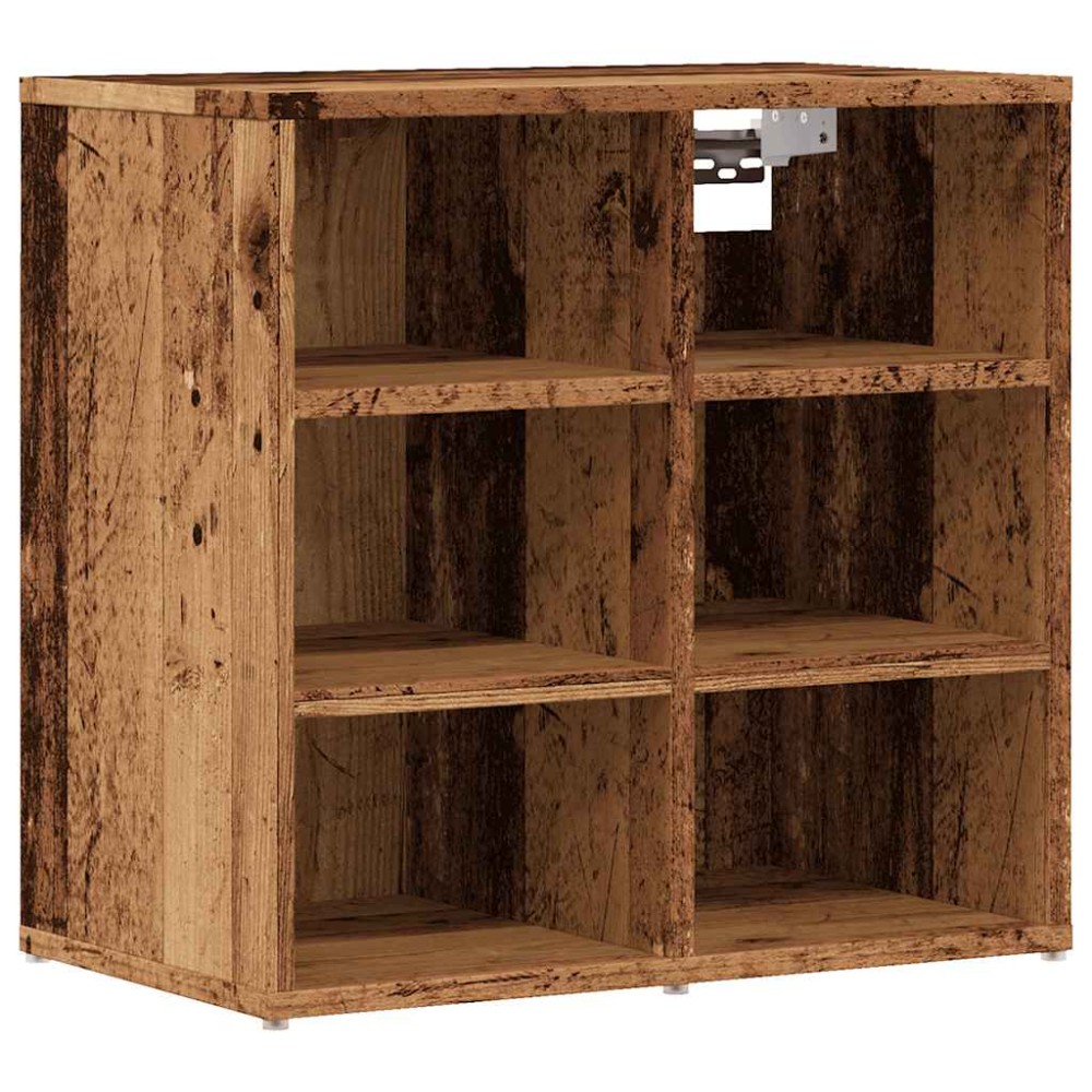 vidaXL Dulap Pantofi lemn vechi 52x30x50 cm