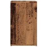 vidaXL Dulap Pantofi lemn vechi 52x30x50 cm vidaXL Dulap Pantofi lemn vechi 52x30x50 cm
