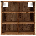 vidaXL Dulapuri de pantofi 2 buc Lemn vechi 52x30x50 cm vidaXL Dulapuri de pantofi 2 buc Lemn vechi 52x30x50 cm