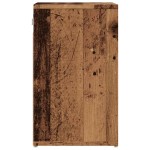 vidaXL Dulapuri de pantofi 2 buc Lemn vechi 52x30x50 cm vidaXL Dulapuri de pantofi 2 buc Lemn vechi 52x30x50 cm