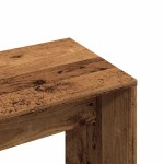 vidaXL Taburet de toaletă din lemn vechi 70x35x45 cm lemn prelucrat vidaXL Taburet de toaletă din lemn vechi 70x35x45 cm lemn prelucrat
