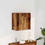 vidaXL Dulap de perete, lemn învechit, 60x31x60 cm, lemn prelucrat