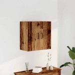 vidaXL Dulap de perete, lemn învechit, 60x31x60 cm, lemn prelucrat