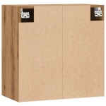 vidaXL Dulap de perete, stejar artizanal, 60x31x60 cm, lemn prelucrat