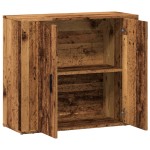 vidaXL Dulap, lemn vechi, 80x33x70 cm, lemn prelucrat