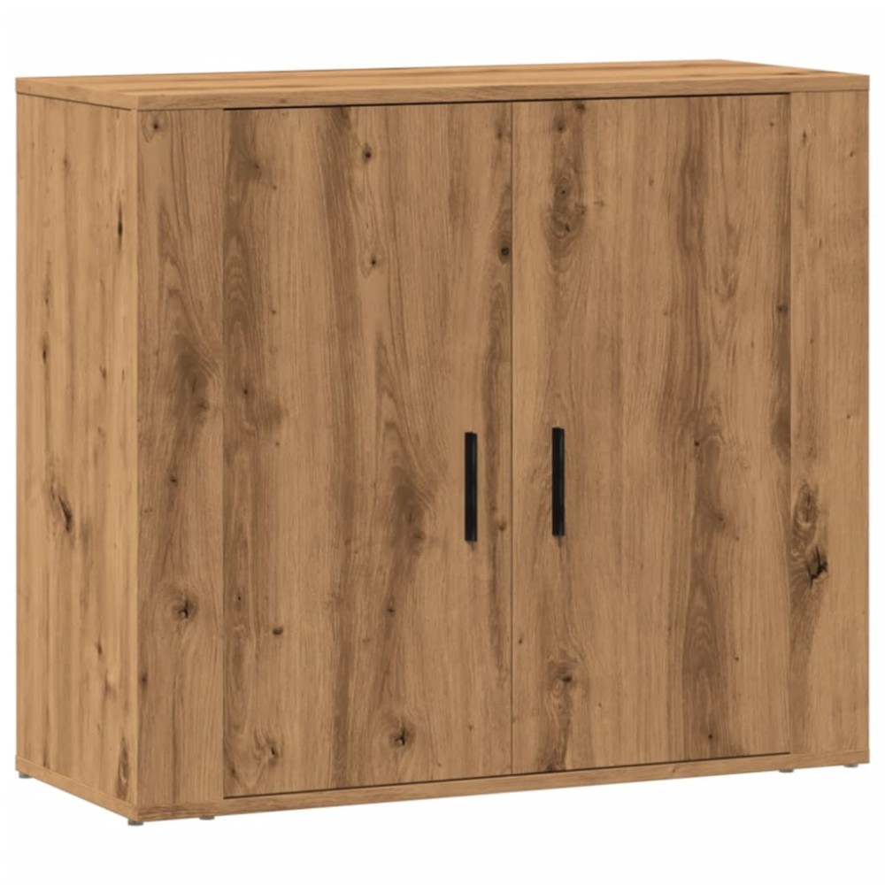 vidaXL Dulap, stejar artizanal, 80x33x70 cm, lemn prelucrat