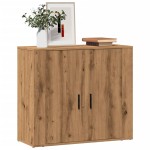 vidaXL Dulap, stejar artizanal, 80x33x70 cm, lemn prelucrat