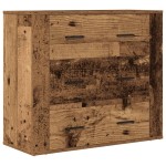 vidaXL Dulap, lemn vechi, 80x33x70 cm, lemn prelucrat