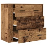 vidaXL Dulap, lemn vechi, 80x33x70 cm, lemn prelucrat